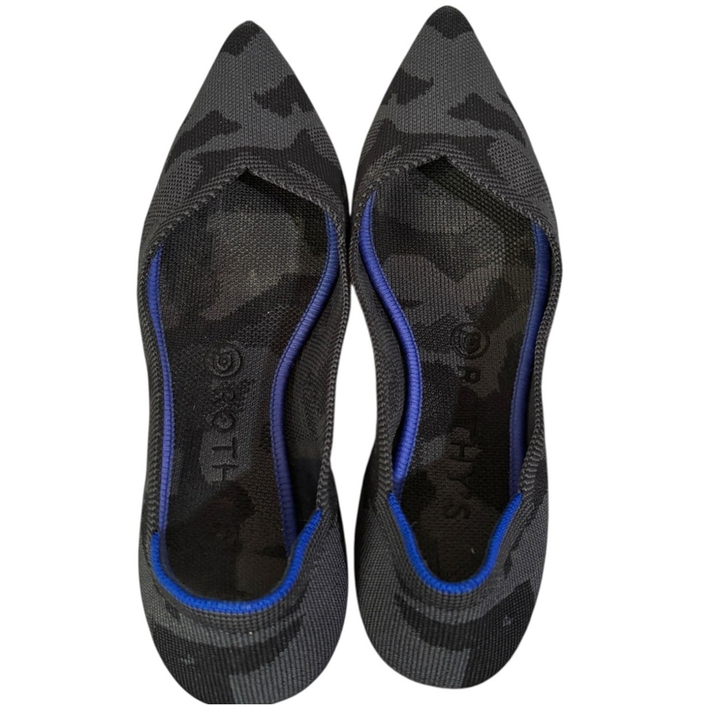 Rothy's Black and Blue Flats
